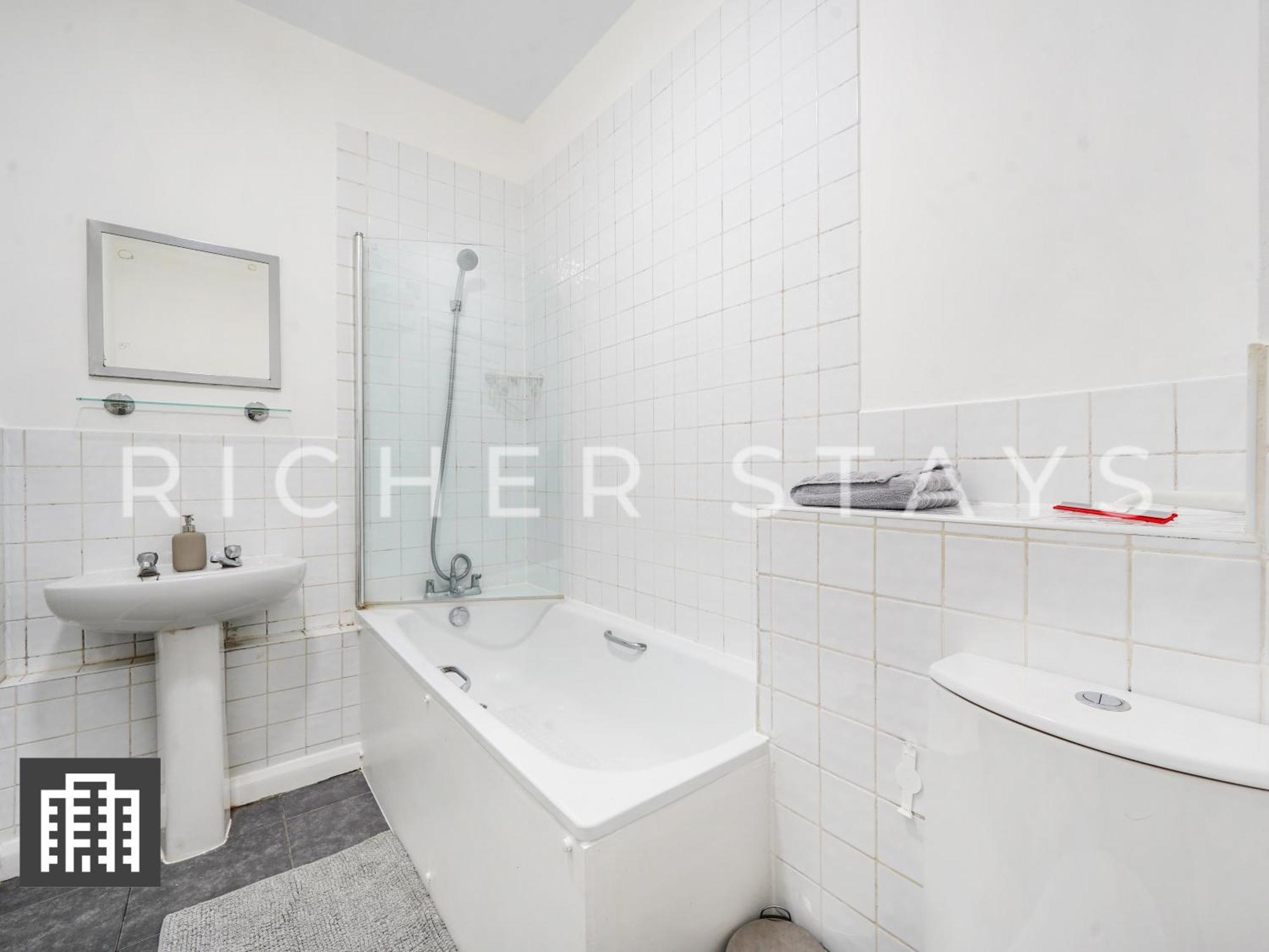 לונדון Stylish Canary Wharf Apt, Corporates And Tourists מראה חיצוני תמונה